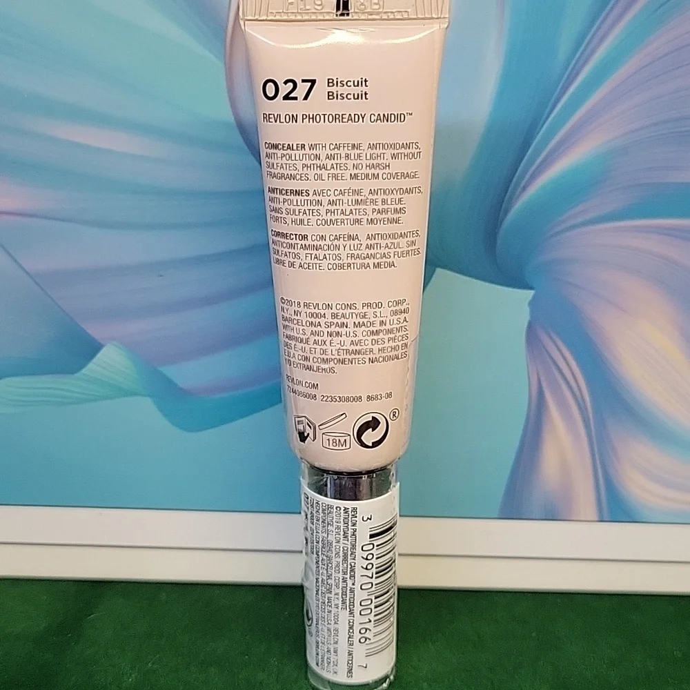 Revlon Candid Concealer 10ml New Sealed Tube 027 Biscuit